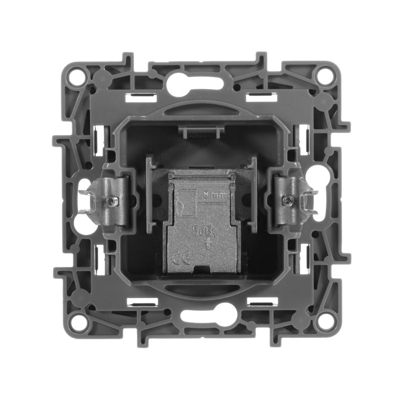 Механизм розетки TV СП Etika оконечная 5дБ 5-862 мГц антрацит Leg 672665