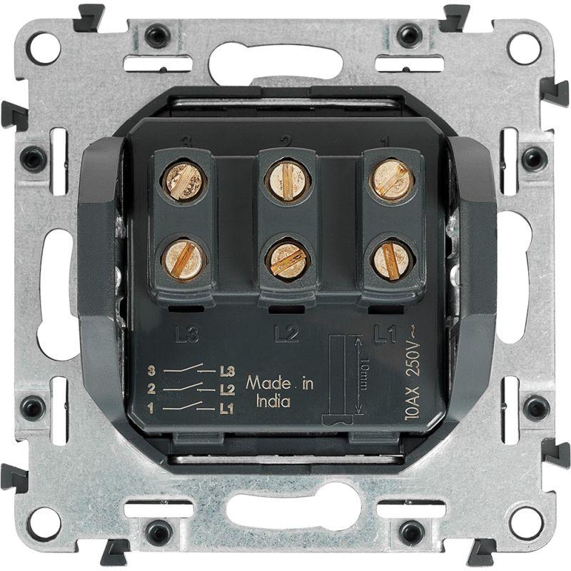 Механизм выключателя 3-кл. СП Valena In