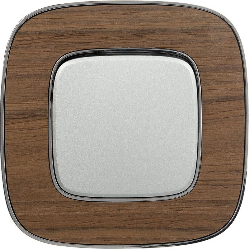 Механизм выключателя 1-кл. СП Valena Allure 10А IP20 250В 10AX с лиц. панелью безвинт. зажимы алюм. Leg 752901