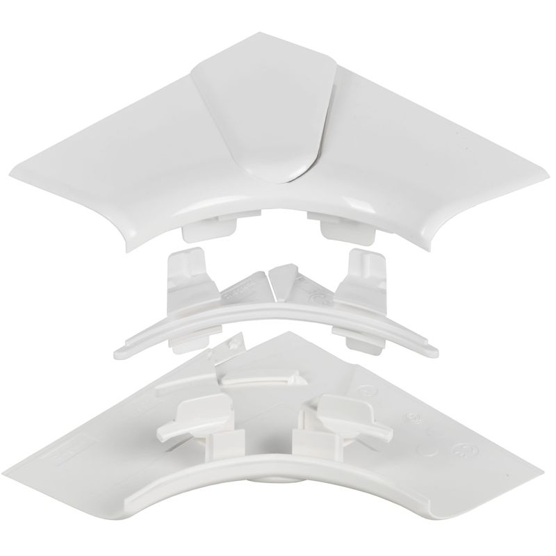 Угол внутренний 150х50 бел. Leg 010606