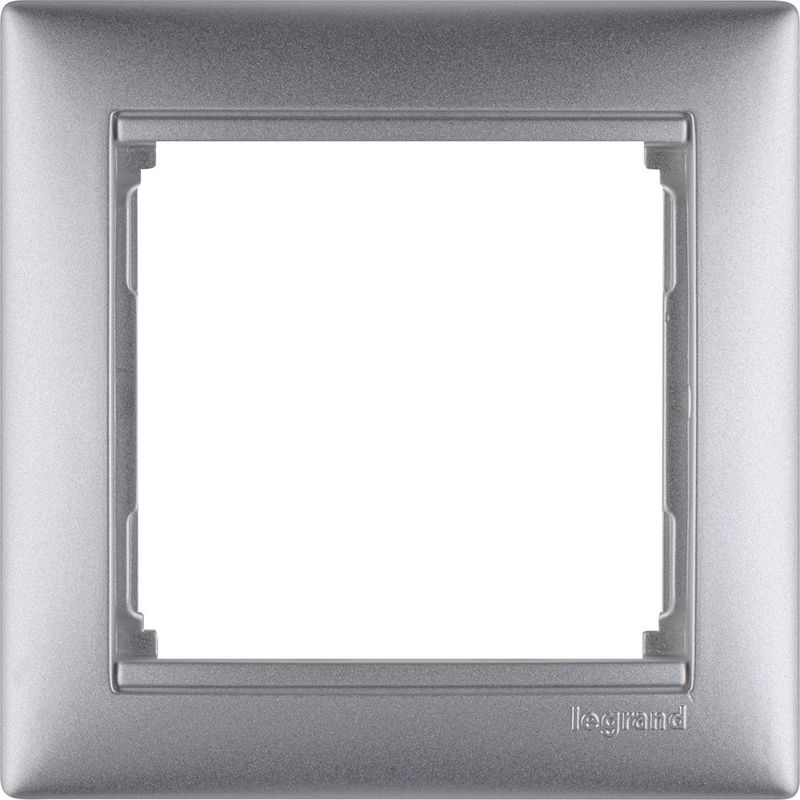 Рамка 1-м Valena алюм. Leg 770151