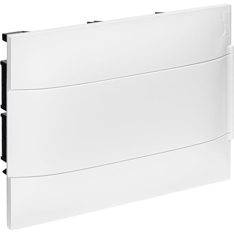 Practibox S Пластиковый щиток Встраиваемый (ЩРв-П) 1X12 Белая дверь (135541)