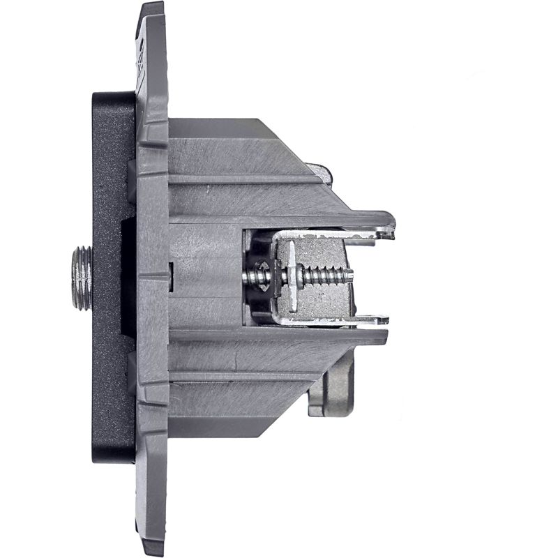 Розетка TV/SAT звезда INSPIRIA антрацит (673883)