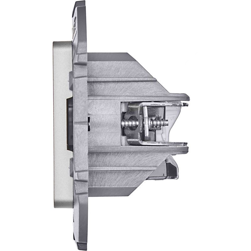 INSPIRIA розетка двойная RJ 45 категория 5e UTP алюминий