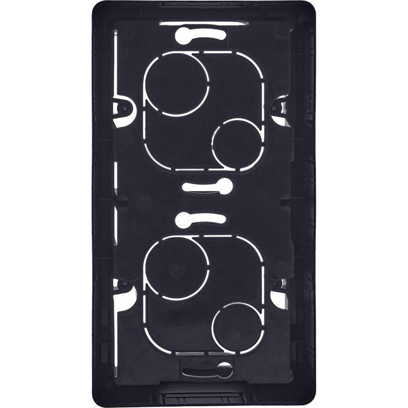 Коробка накладного монтажа 2 поста INSPIRIA антрацит (673993)