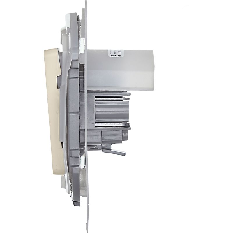 Переключатель IP44 INSPIRIA 10 AX 250 В~ слоновая кость (673671)