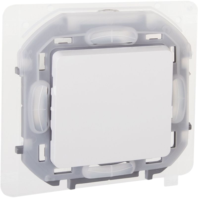 Переключатель IP44 INSPIRIA 10 AX 250 В~ белый (673670)