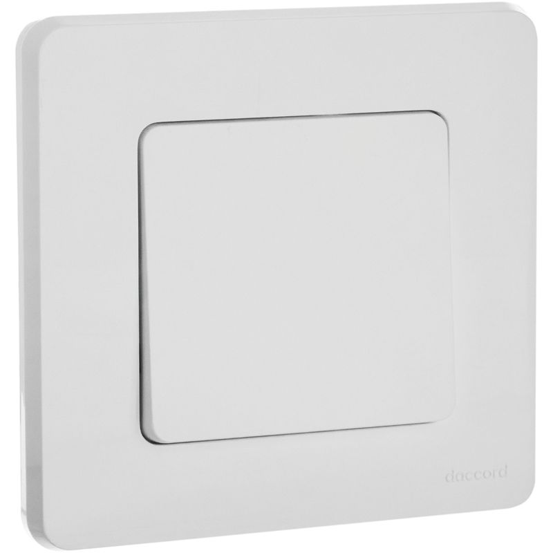 Переключатель IP44 INSPIRIA 10 AX 250 В~ белый (673670)