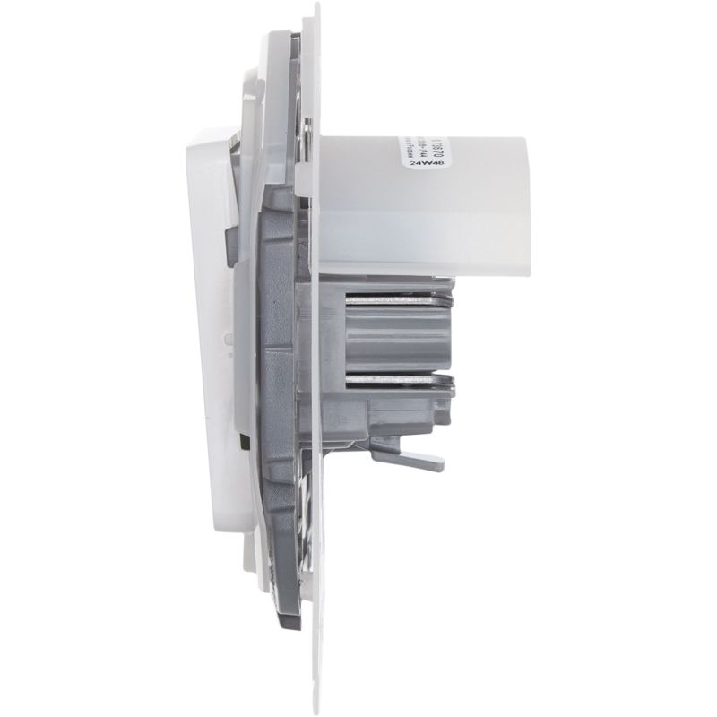 Переключатель IP44 INSPIRIA 10 AX 250 В~ белый (673670)