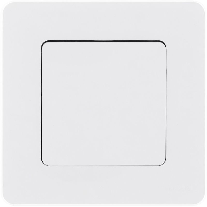 Переключатель без фиксации (кнопка) с Н.О./Н.З. контактом INSPIRIA 6 A 250 В~ белый (673690)