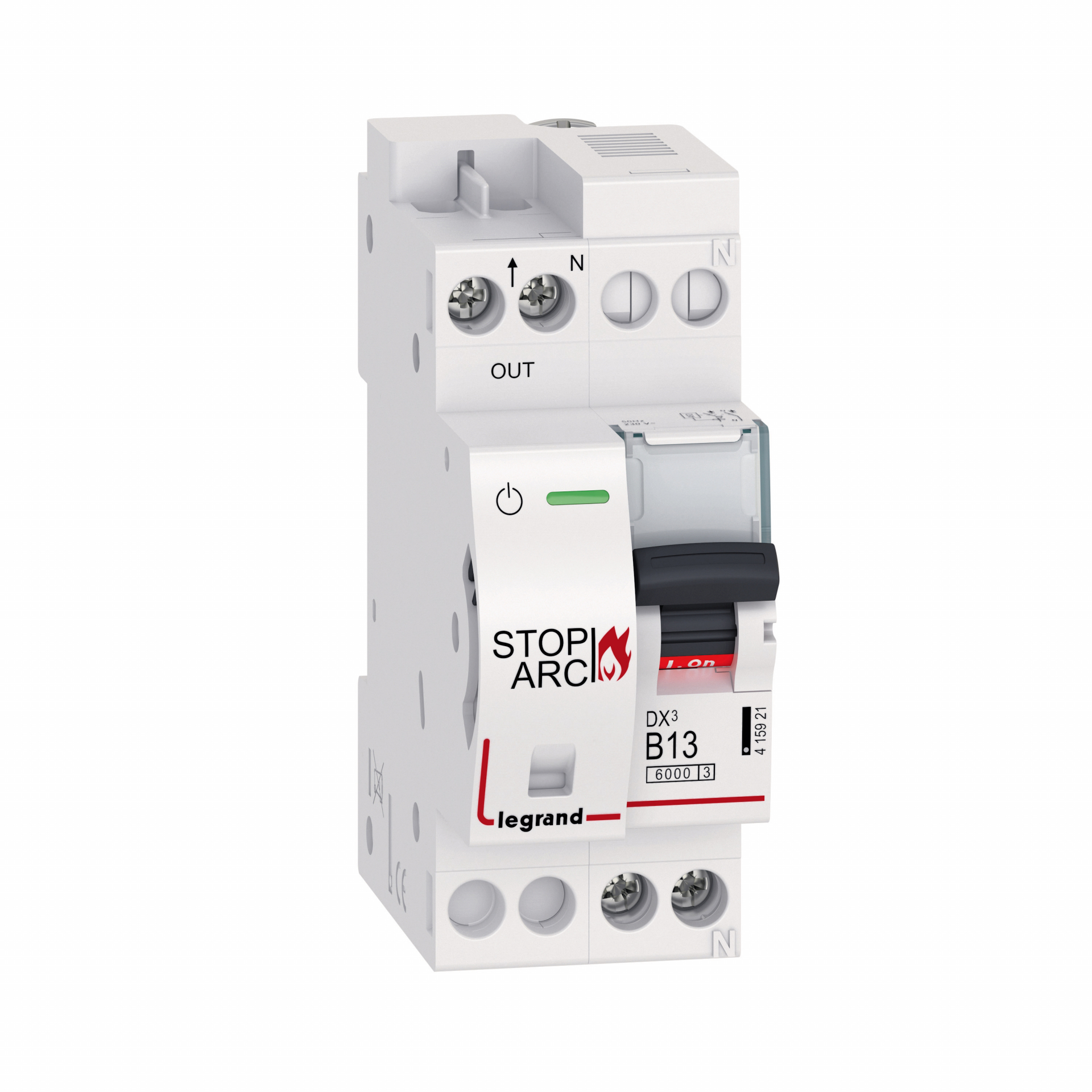 УЗДП DX3 Stop Arc 1P+N B13A 6000A с автоматическим выключателем (415921)