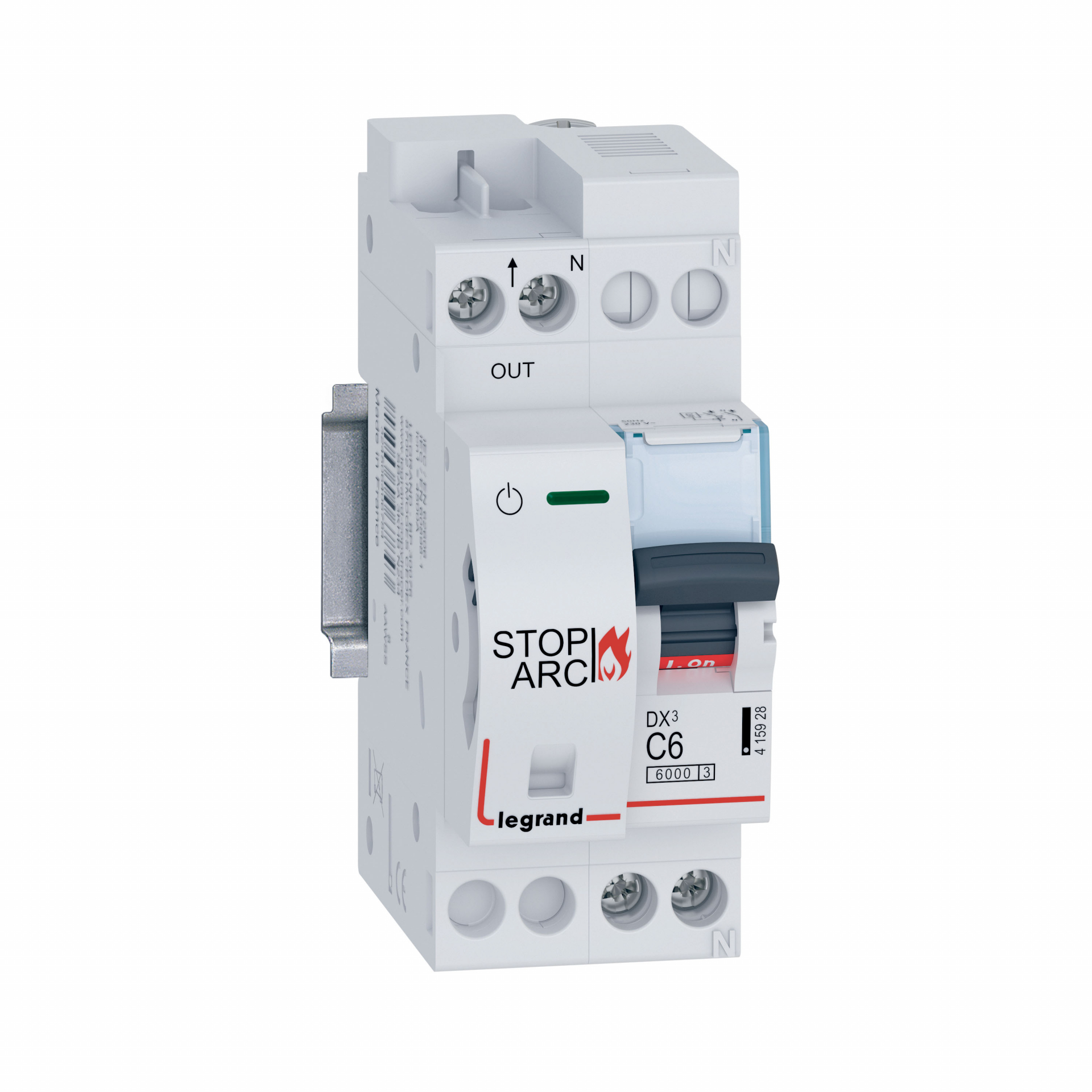 УЗДП DX3 Stop Arc 1P+N C6A 6000A (c авт. выключателем) (415928)