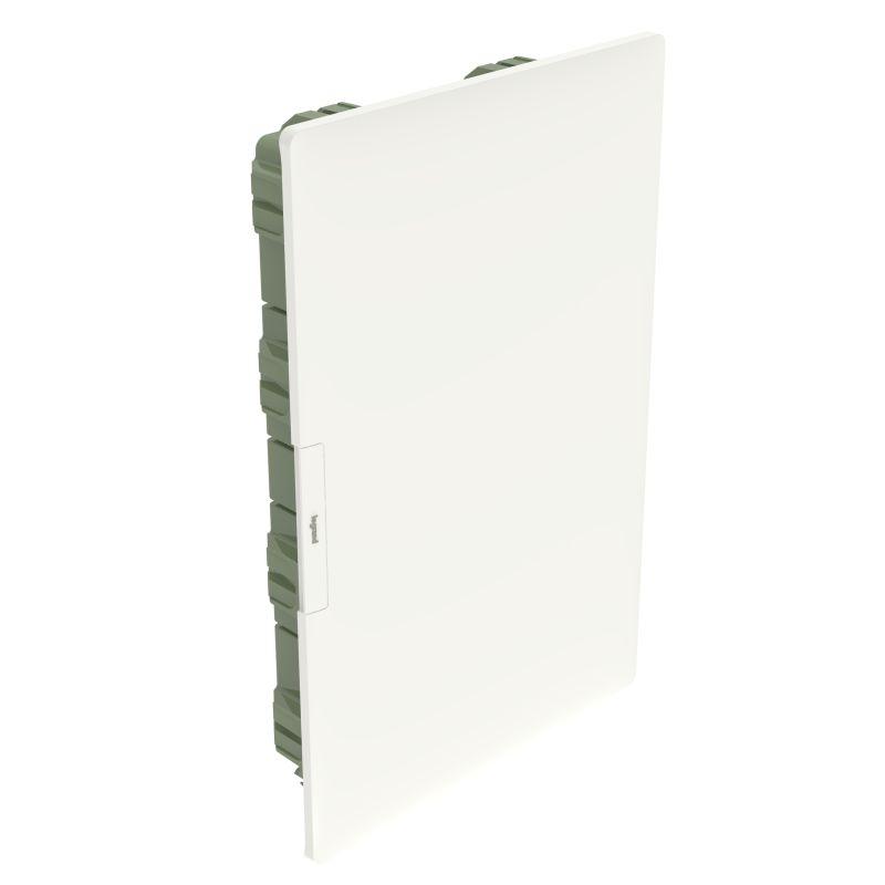 Щит распределительный встраиваемый ЩРв Practibox3 3х12м земля+нейтраль белая дверь (401764)