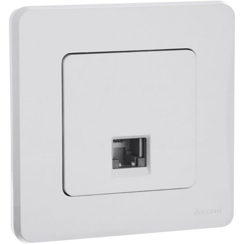 Розетка телефонная Inspiria RJ11 механизм бел. Leg 673820