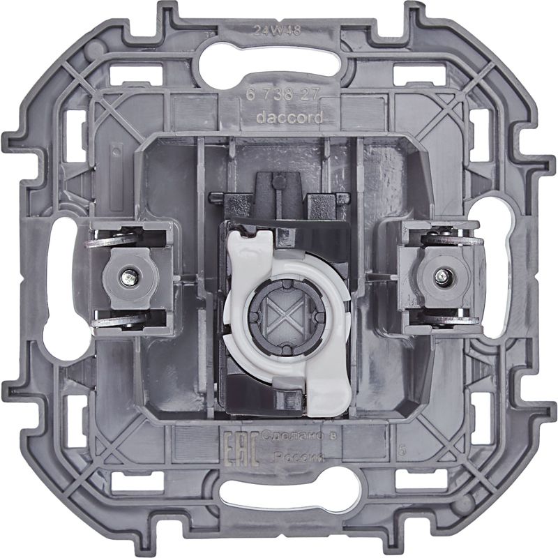 Розетка компьютерная Inspiria RJ45 кат.5E UTP алюм. Leg 673827