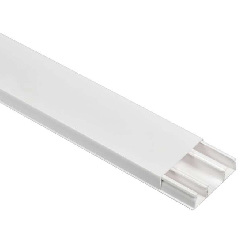 Кабель-канал 3-секц. 60х16 L2100 пластик DLPlus с перегородкой бел. Leg 030026