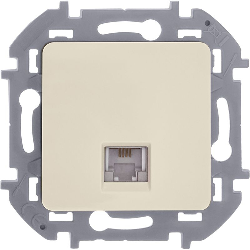 Розетка телефонная Inspiria RJ11 механизм сл. кость Leg 673821