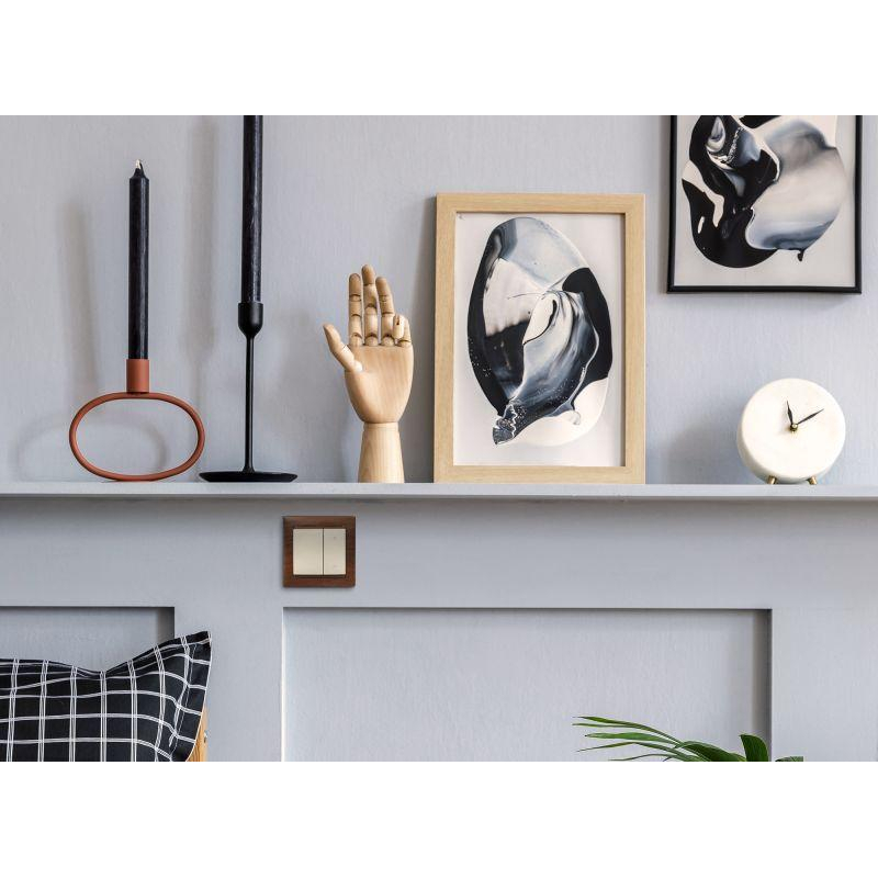 Механизм светорегулятора кнопочного СП Valena 600Вт сл. кость Leg 774174