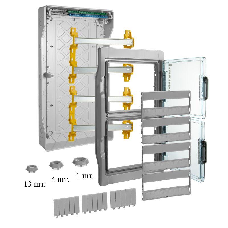 Бокс ОП Plexo3 IP65 72м(4х18) N+PE Leg 601988