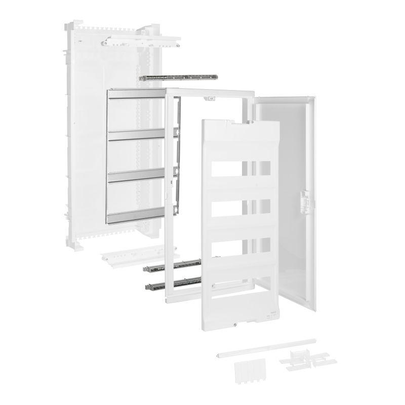 Бокс СП Nedbox 48+8мод. (4х14) бел. Leg 001414