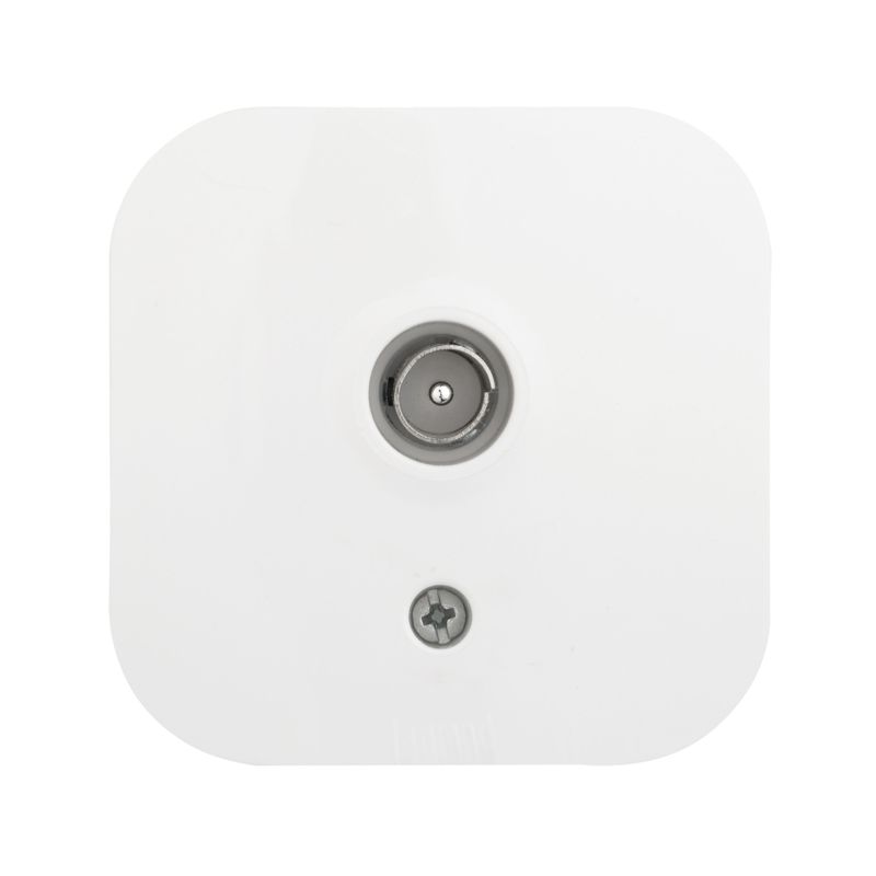 Розетка TV 1-м ОП "звезда" Quteo бел. Leg 782215