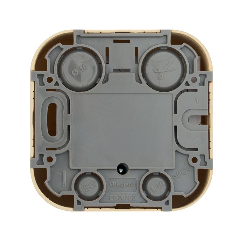 Розетка TV 1-м ОП "звезда" Quteo дерево Leg 782269