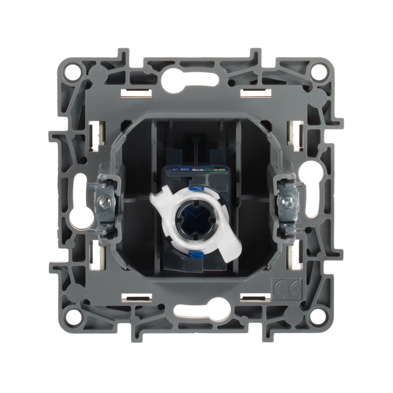 Механизм розетки информ. 1-м СП Etika RJ45 CAT.5E UTP сл. кость Leg 672341
