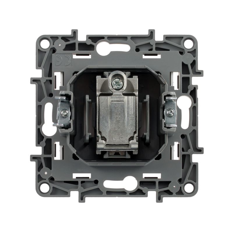 Механизм розетки TV СП Etika с топологией "звезда" 2дБ 0-2400 мГц бел. Leg 672251