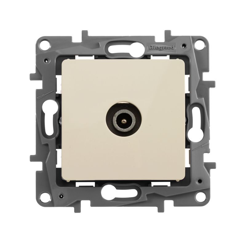 Механизм розетки TV СП Etika проходная 14дБ 5-862 мГц сл. кость Leg 672363