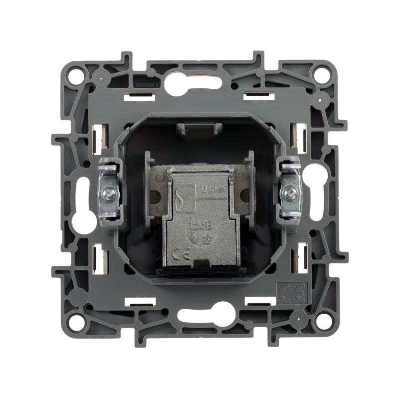 Механизм розетки TV СП Etika проходная 14дБ 5-862 мГц сл. кость Leg 672363