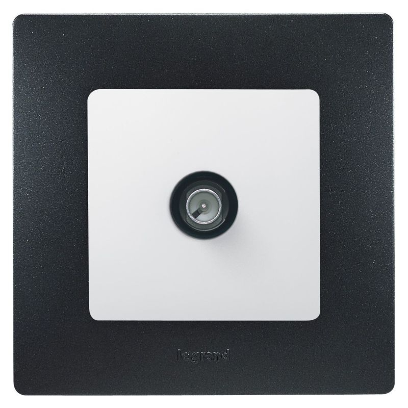 Механизм розетки TV СП Etika оконечная 5дБ 5-862 мГц бел. Leg 672265