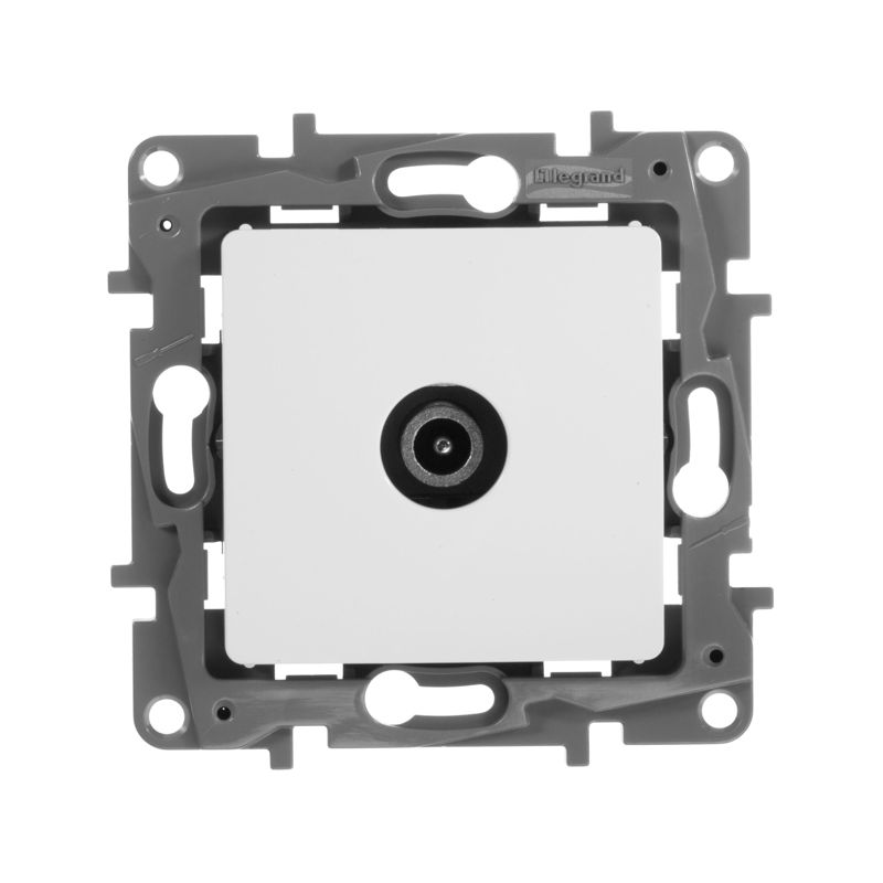 Механизм розетки TV СП Etika оконечная 5дБ 5-862 мГц бел. Leg 672265