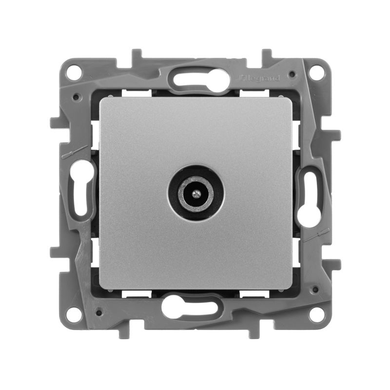 Механизм розетки TV СП Etika оконечная 5дБ 5-862 мГц алюм. Leg 672465