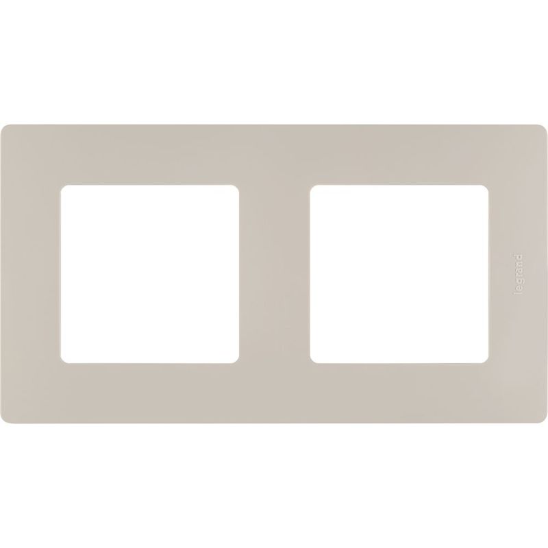 Рамка 2-м Etika сл. кость Leg 672512