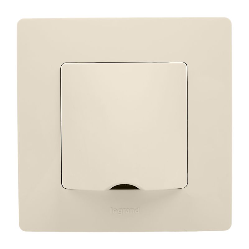 Механизм вывода кабеля СП Etika с зажимом для кабеля сл. кость Leg 672329