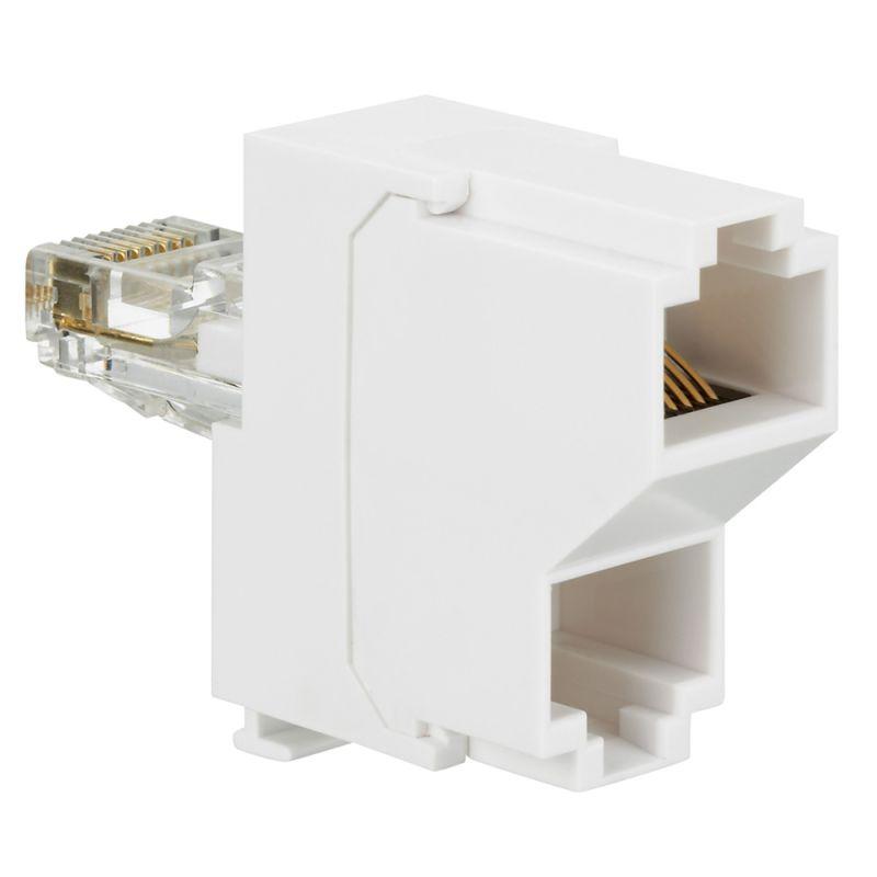 Разветвитель 2хRJ45 Ethernet/Ethernet Leg 032748