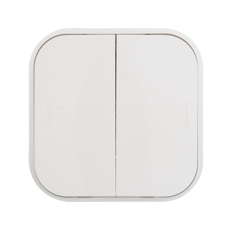 Переключатель на 2 направления 2-кл. ОП Quteo 10А IP20 250В бел. Leg 782206