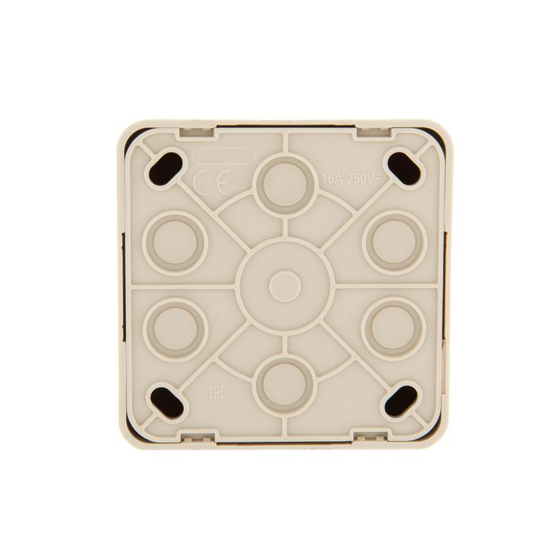 Розетка компьютерная 1-м ОП VIOLA крем. LEZARD 751-0300-139