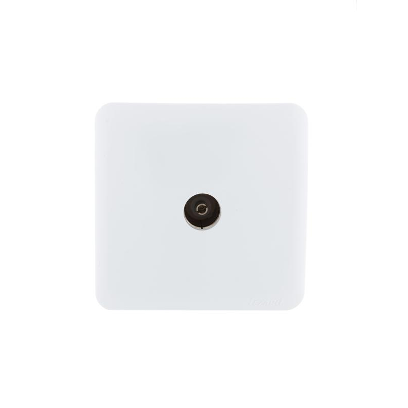 Розетка TV 1-м ОП VIOLA оконечная бел. LEZARD 751-0200-130