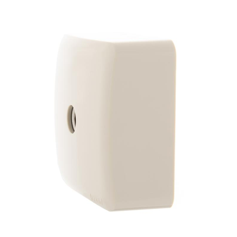 Розетка TV 1-м ОП VIOLA оконечная крем. LEZARD 751-0300-130