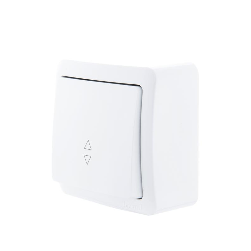 Выключатель проходной 1-кл. 1п ОП Viola 10А IP20 бел. LEZARD 751-0200-105