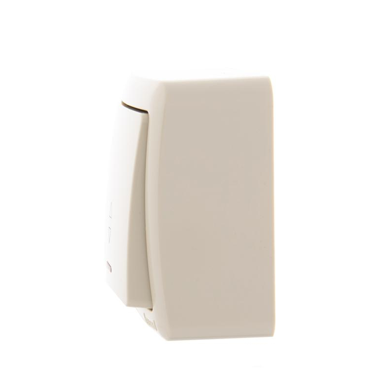 Выключатель проходной 1-кл. 1п ОП Viola 10А IP20 с подсветкой крем. LEZARD 751-0300-114