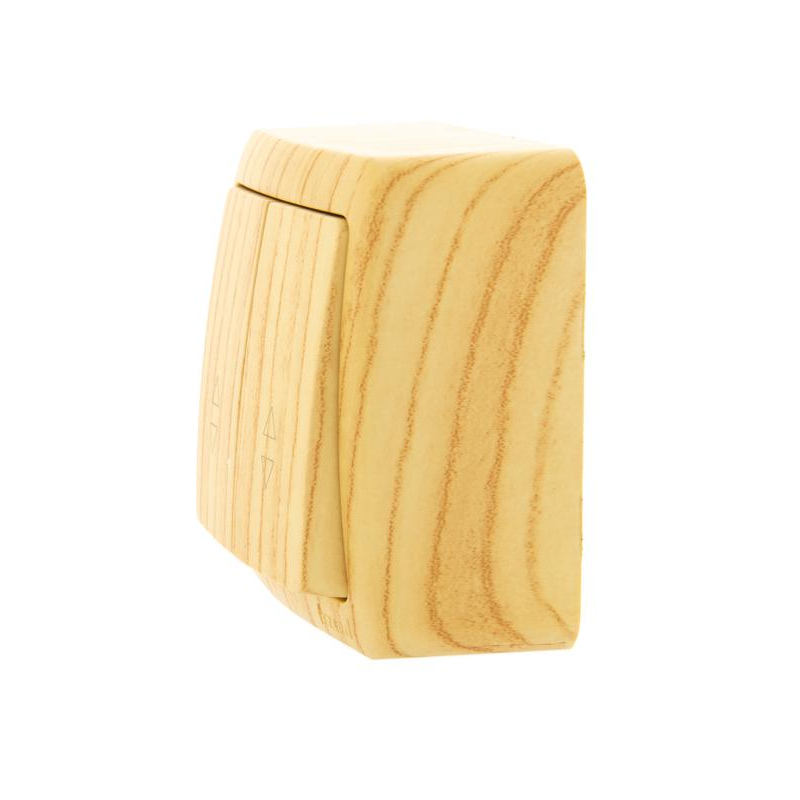 Выключатель проходной 2-кл. 2п ОП Viola 10А IP20 беленый дуб LEZARD 751-5200-106