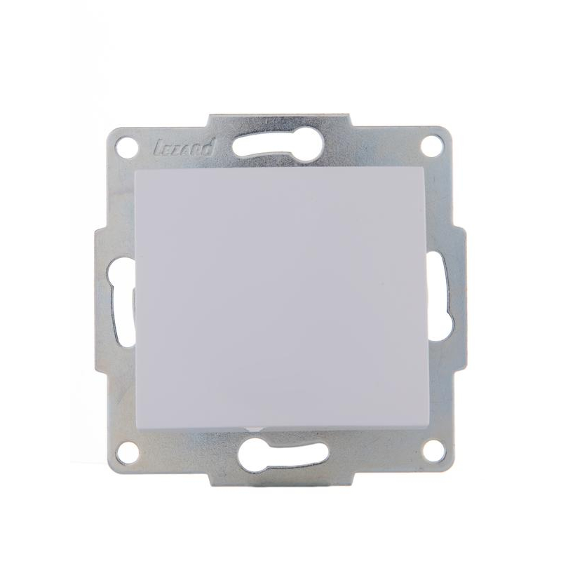 Механизм выключателя 1-кл. 1п СП Karina 10А IP20 бел. LEZARD 707-0288-100