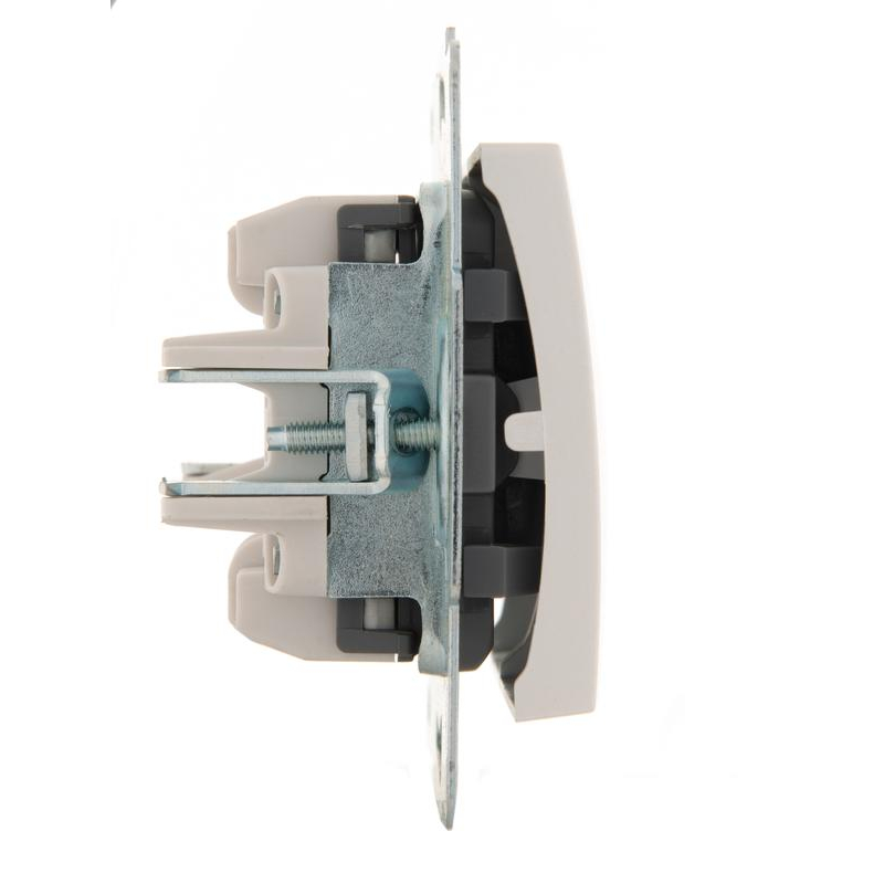 Механизм выключателя 2-кл. 1п СП Karina 10А IP20 жемчуж./бел. перламутр. LEZARD 707-3088-101