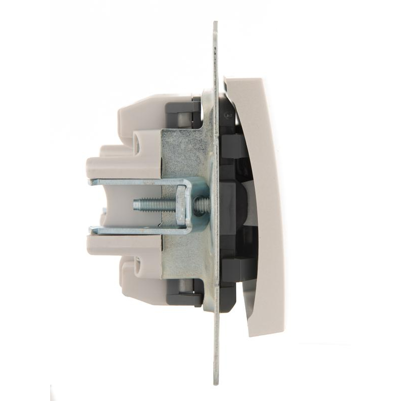 Механизм выключателя 1-кл. 1п СП Karina 10А IP20 жемчуж./бел. перламутр. LEZARD 707-3088-100