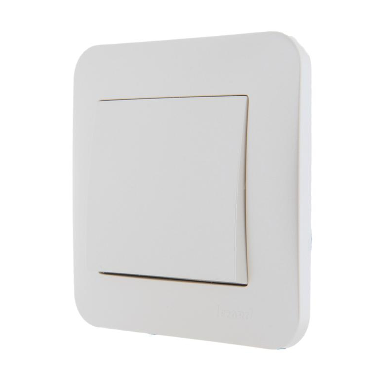 Механизм выключателя 1-кл. 1п СП Karina 10А IP20 жемчуж./бел. перламутр. LEZARD 707-3088-100