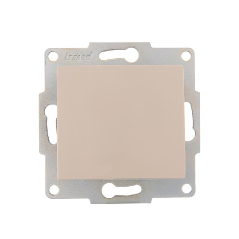 Механизм выключателя 1-кл. 1п СП Karina 10А IP20 крем. LEZARD 707-0388-100