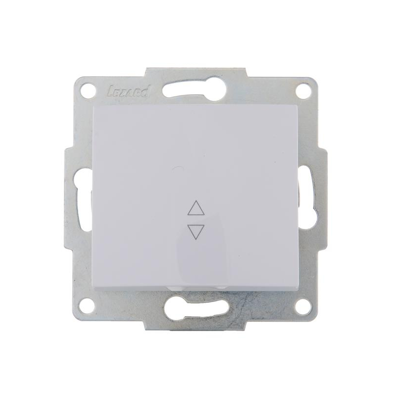 Механизм выключателя проходного 1-кл. 1п СП Karina 10А IP20 бел. LEZARD 707-0288-105