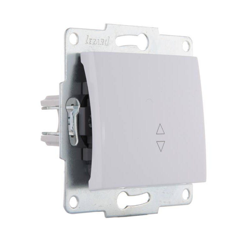 Механизм выключателя проходного 1-кл. 1п СП Karina 10А IP20 бел. LEZARD 707-0288-105